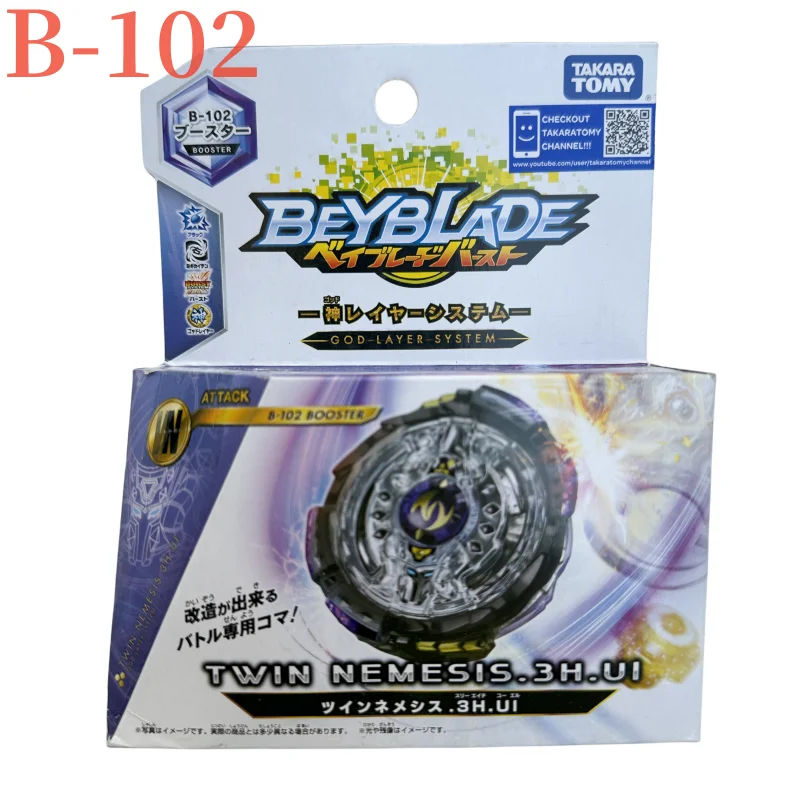 

Takara Tomy Beyblade Gyro Burst Toy Spinning Metal Fusion God Series B102