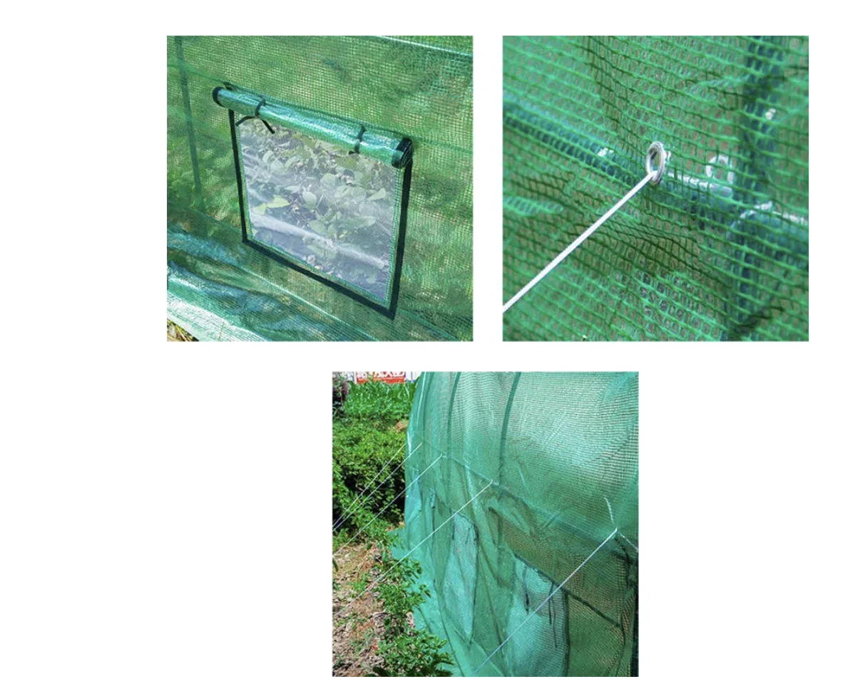 Садовый Тепличный полиэтиленовый завод 480x215x220 см водонепроницаемый портативный