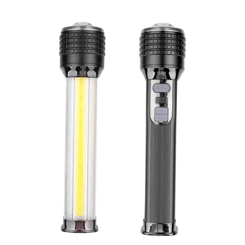 

LED Flashlight XHP70.2 4 Core Built-in 4* 18650 Battery USB Rechargeable Power Bank Zoom Flashlight For Camping Powerful Lantern