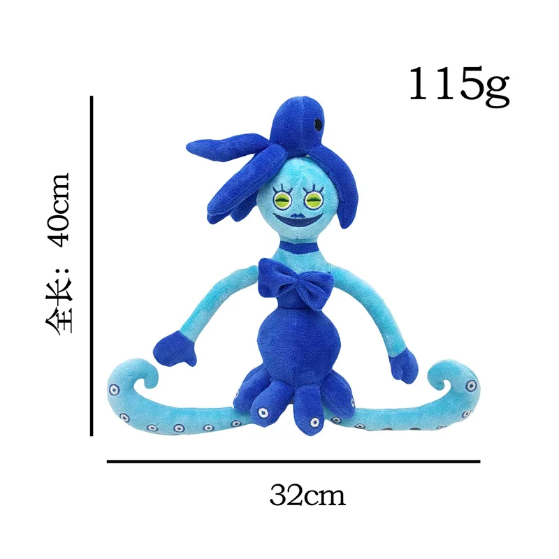 

40CM Octo-Mommy Long Legs Plush Wuggy Huggy Plush Toy Cartoon Blue Character Doll Collection Gift Decoration Room Sofa