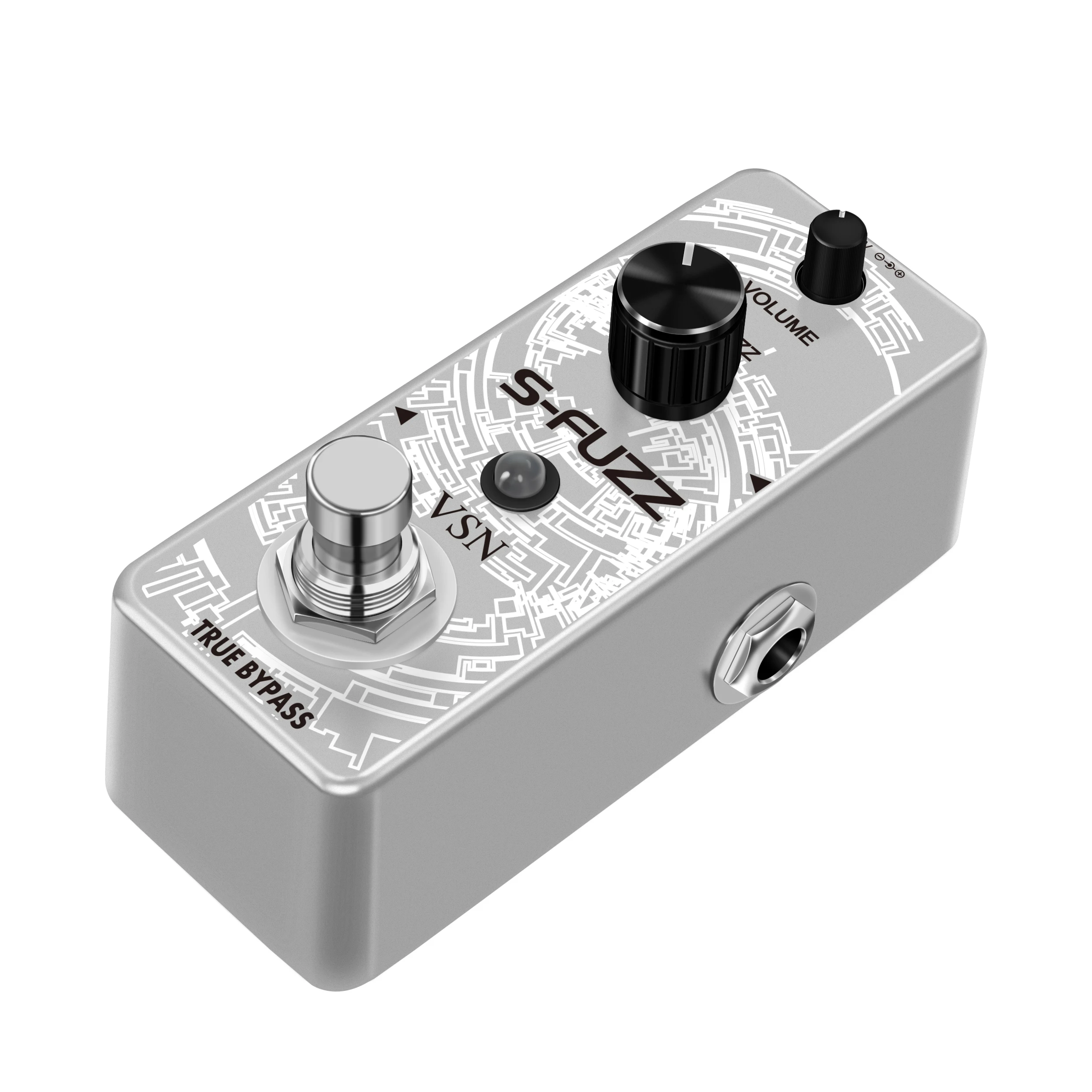VSN LEF-325 S-FUZZ Analog Guitar Effect Pedal Classic Fuzz Sounds With True Bypass Footswitch