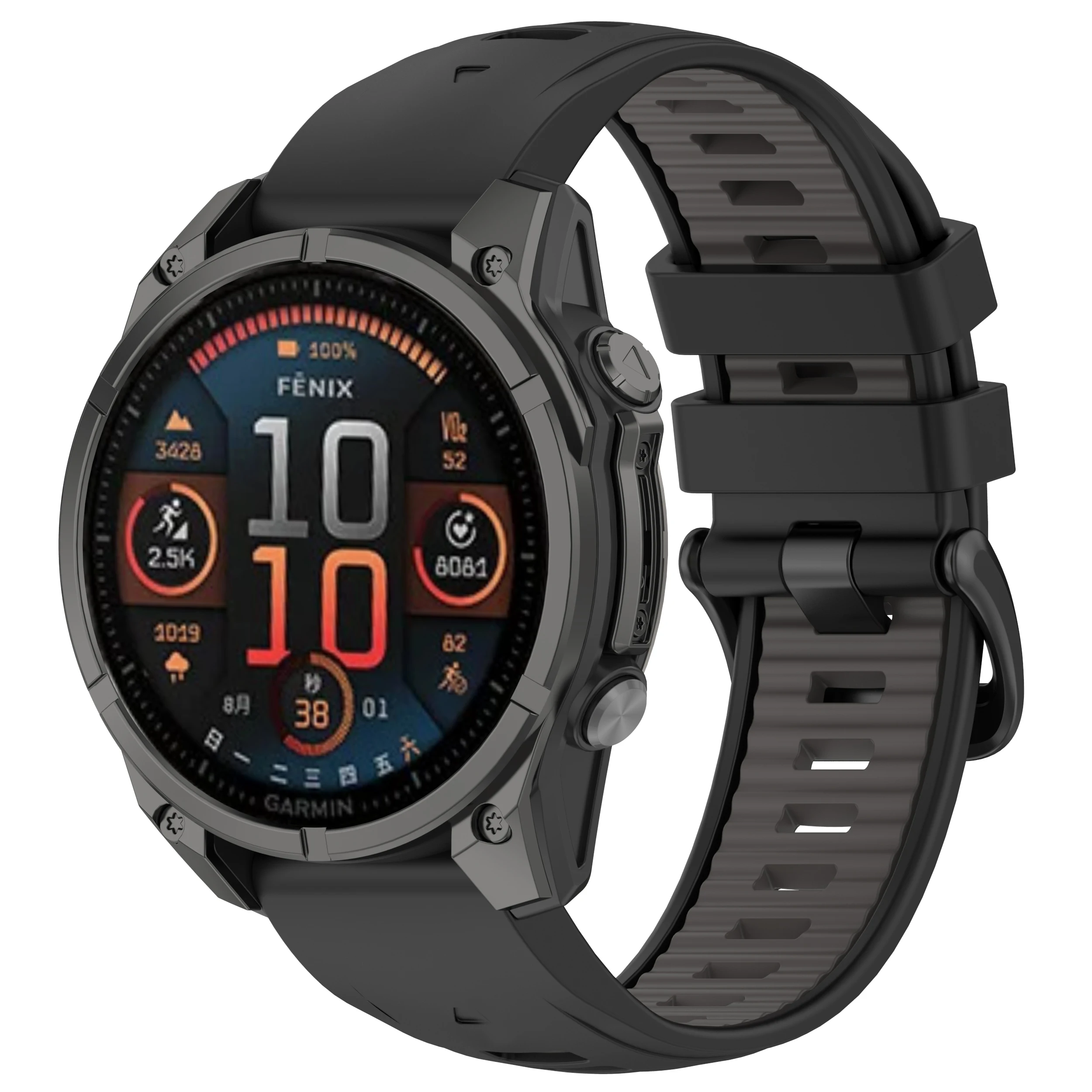 Силиконовый ремешок для часов Garmin 8 E 7X 7S 6X 6 Pro Quickfit