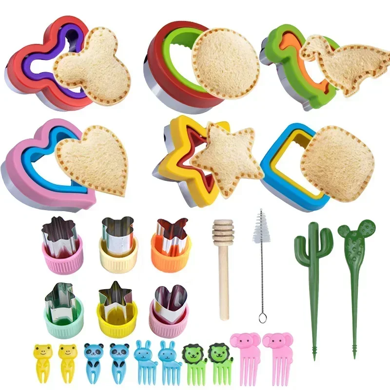 Детский сэндвич-резак резак для печенья машина сэндвичей без коры сделай сам