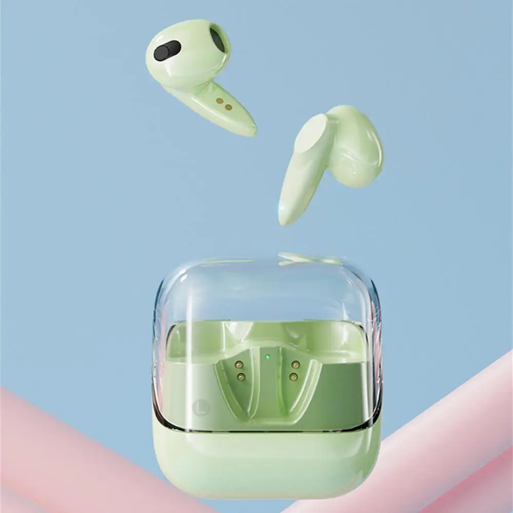 

Transparent Earphones TWS True Wireless Bluetooth V5.2 Earbuds Audifonos Bluetooth Gamer Gaming Audifonos Gamer For Xiaomi Phone