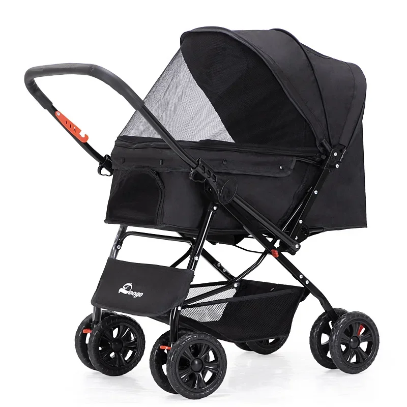 4-колесная дорожная переноска коляска для домашних животных кошек и собак