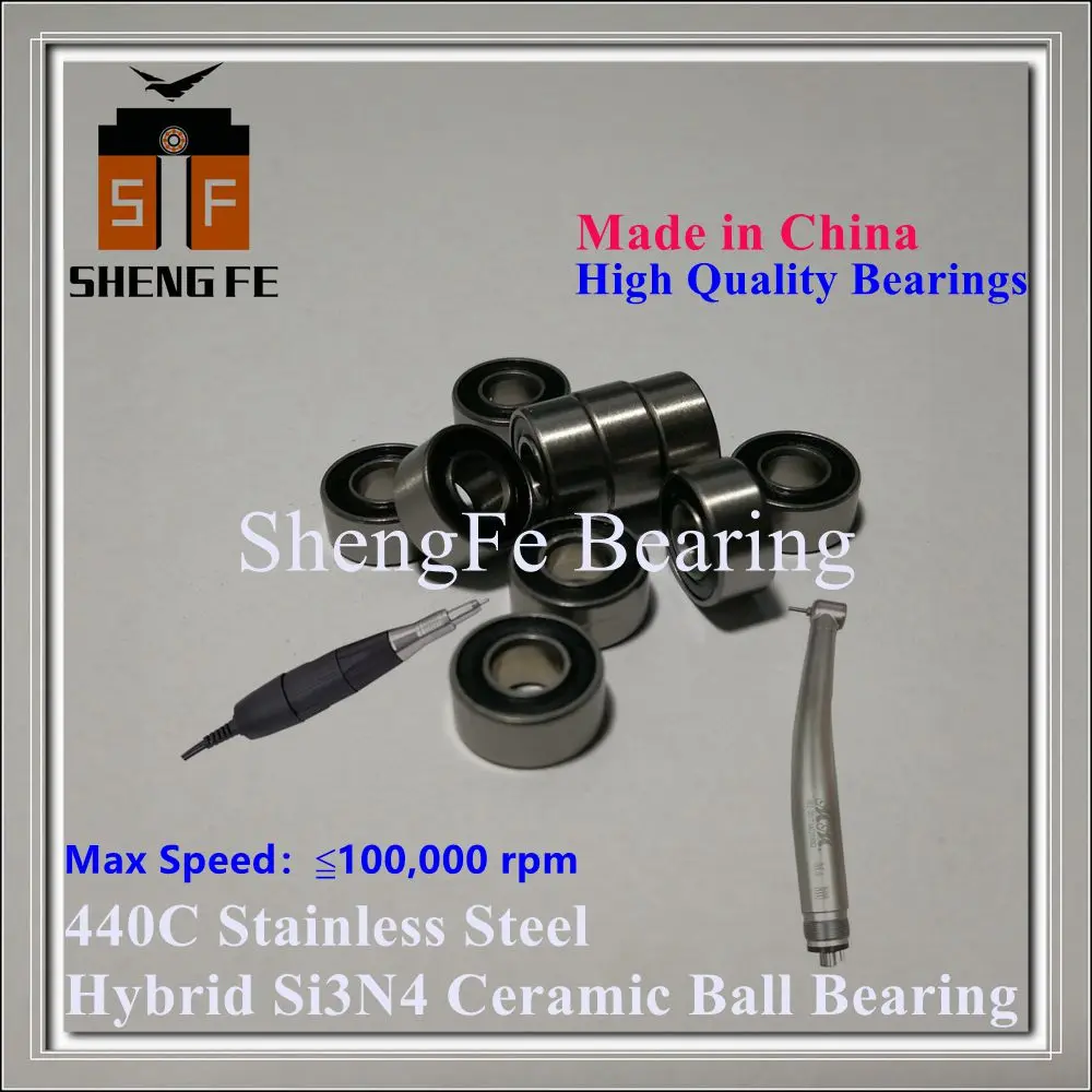 

684 Bearing SMR684C 2OS 4x9x4 P2 High Speed Bearing(With Grease) 940|440C Hybrid Ceramic Bearing |Max Speed≦100,000 rpm