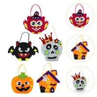 5pcs lightweight portable outdoor candy container candy baskets sweets bags jelly bags chocolate bags