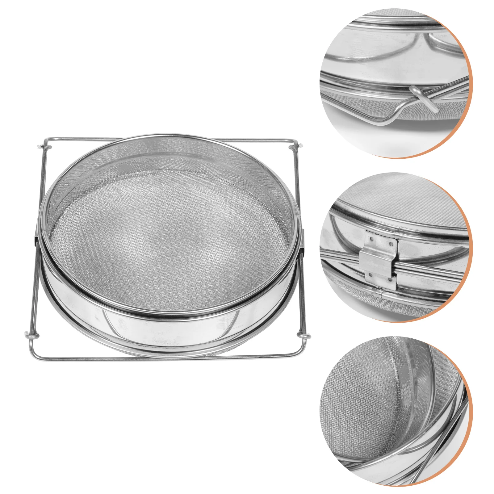 

1PC Kitchen Use Stainless Steel Sieves Stainless Steel Flour Sieves