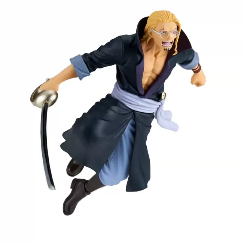 Оригинальная коллекционная фигурка BANDAI Banpresto ONE PIECE BRC Silvers Rayleigh Battle Record, модель аниме-персонажа, игрушка, подарок на праздник (art.: 3920dabcda551) - 3920dabcda551
