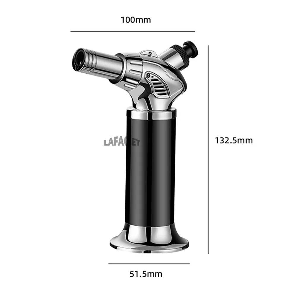 Пожарная струйная пламенная пушка 1300 °C Сварочная лампа ветрозащитная для кухни