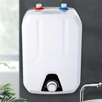 8l electric water heater instantaneous tankless instant hot water heater kitchen bathroom shower flow water boiler 110v220v