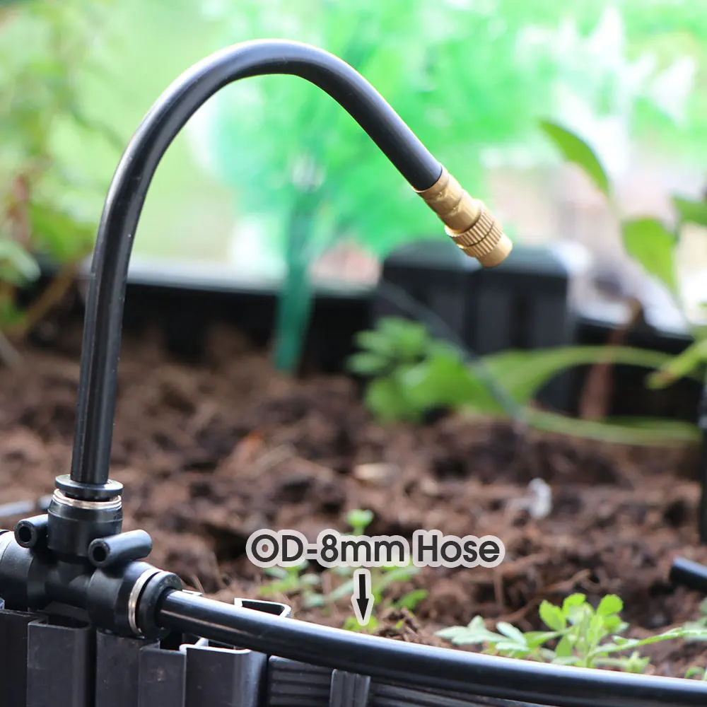 Шланг из полиэтилена черный 10/20 м 20 см