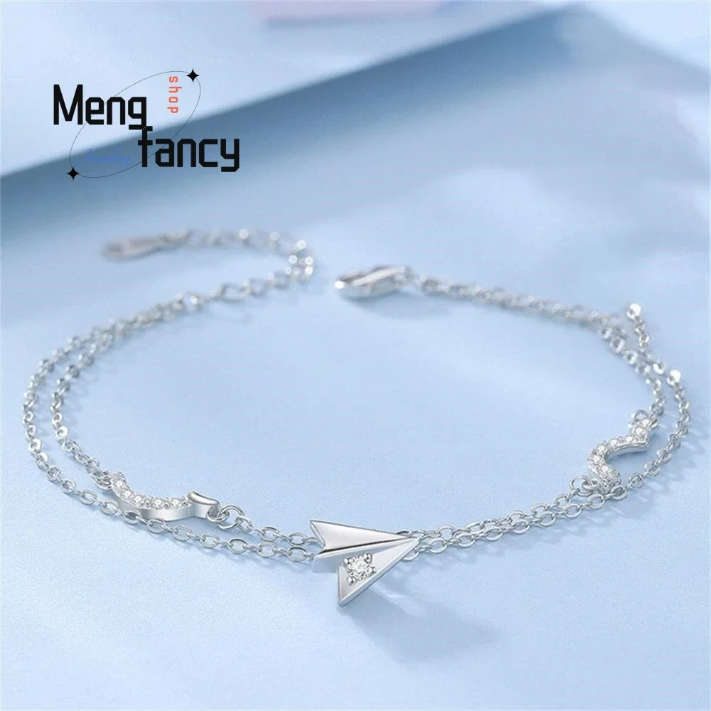 Парные ювелирные изделия парные Бумажные самолеты принцессы и аксессуары для