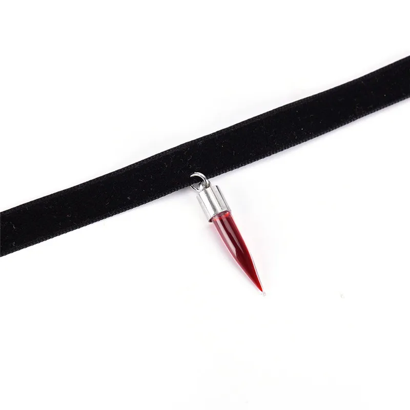 2022 винтажные Дневники вампира подвеска черное кружевное ожерелье-чокер ожерелье