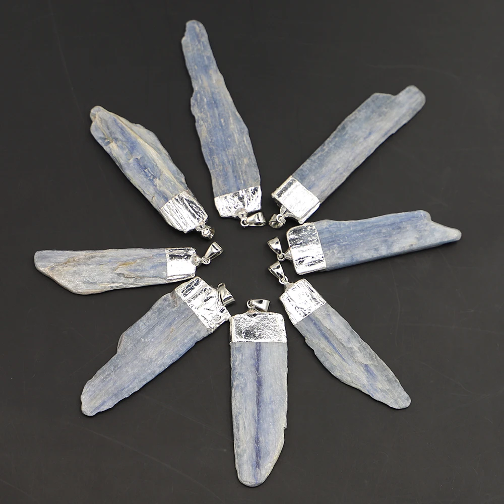 

6 шт./партия, подвески из натурального кианита