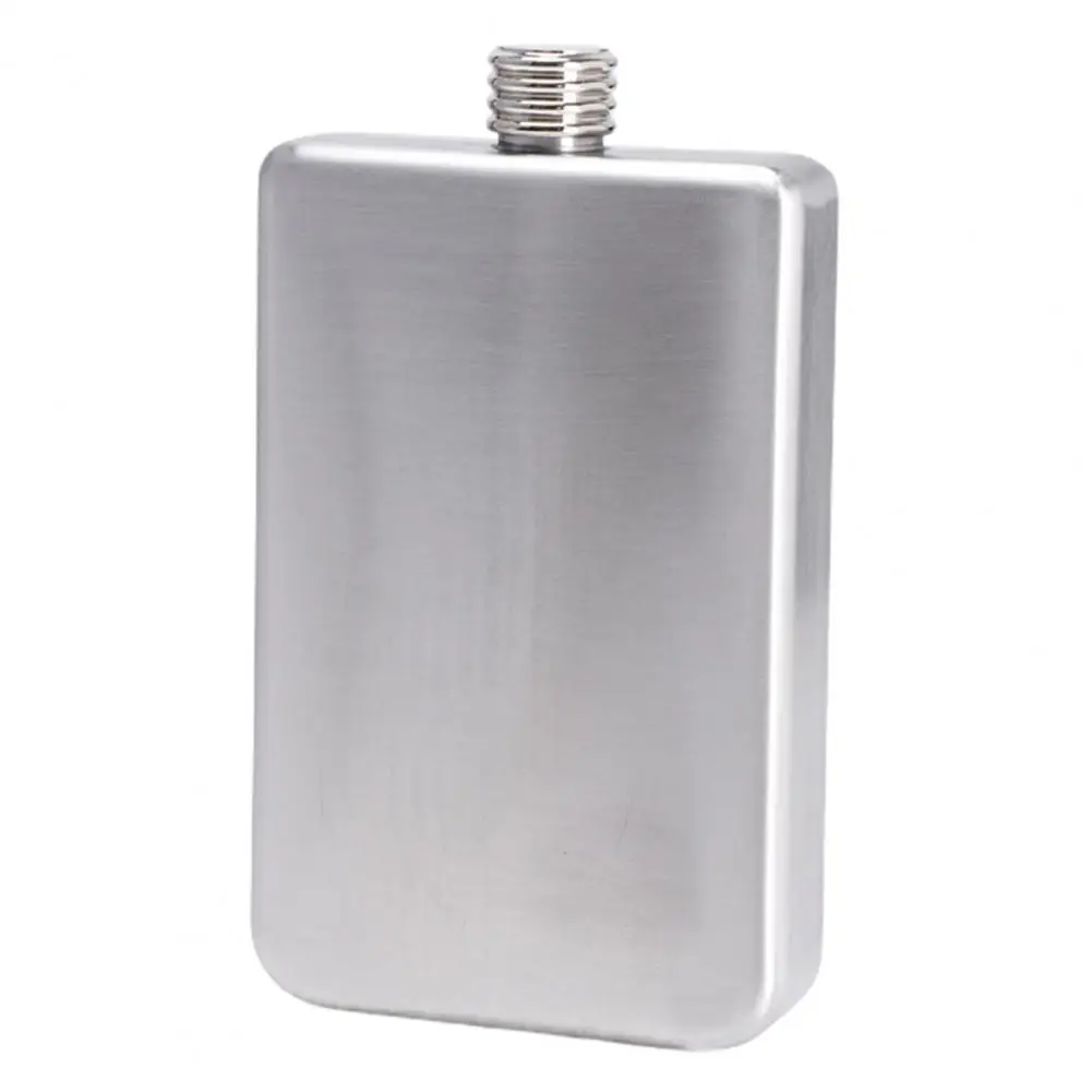 

9Oz Liquor Flask 304 Stainless Steel Leak-proof Portable Thickened Outdoor Camping Liquor Flagon Camping Supplies