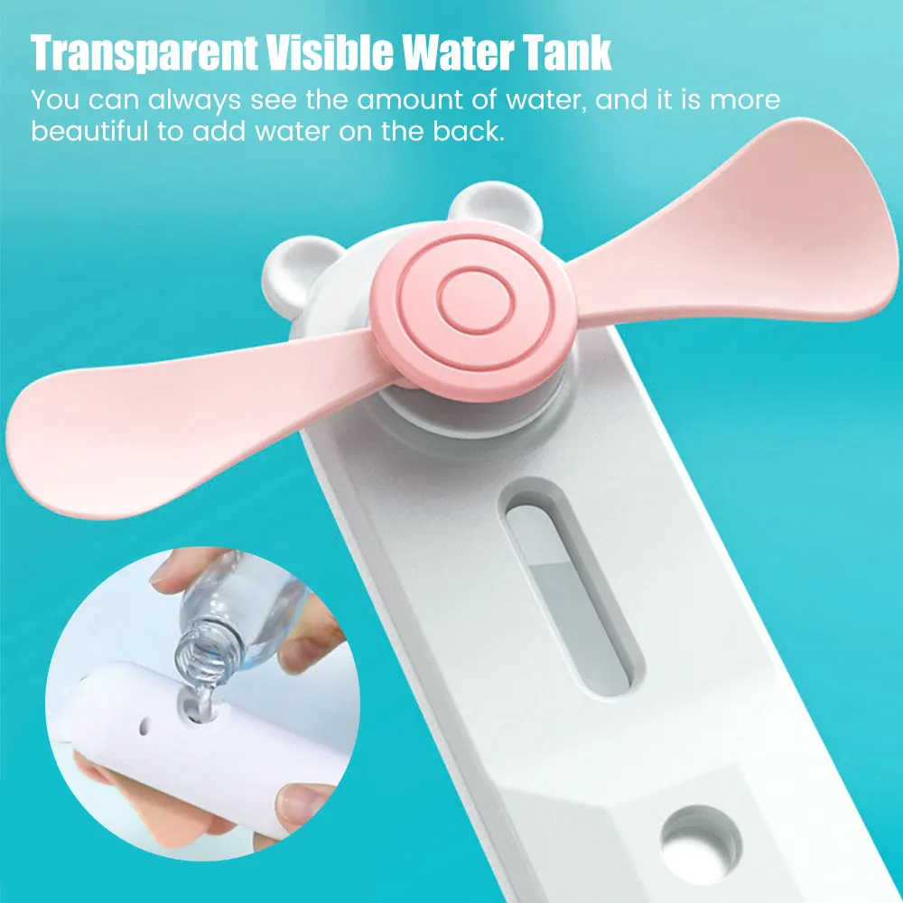 Мини-вентилятор Ручной с зарядкой от Usb 2022 |