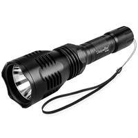 uniquefire 1200 lumens high bright led torch 5 modes adjustable waterproof tactical flashlight for outdoor camping hiking