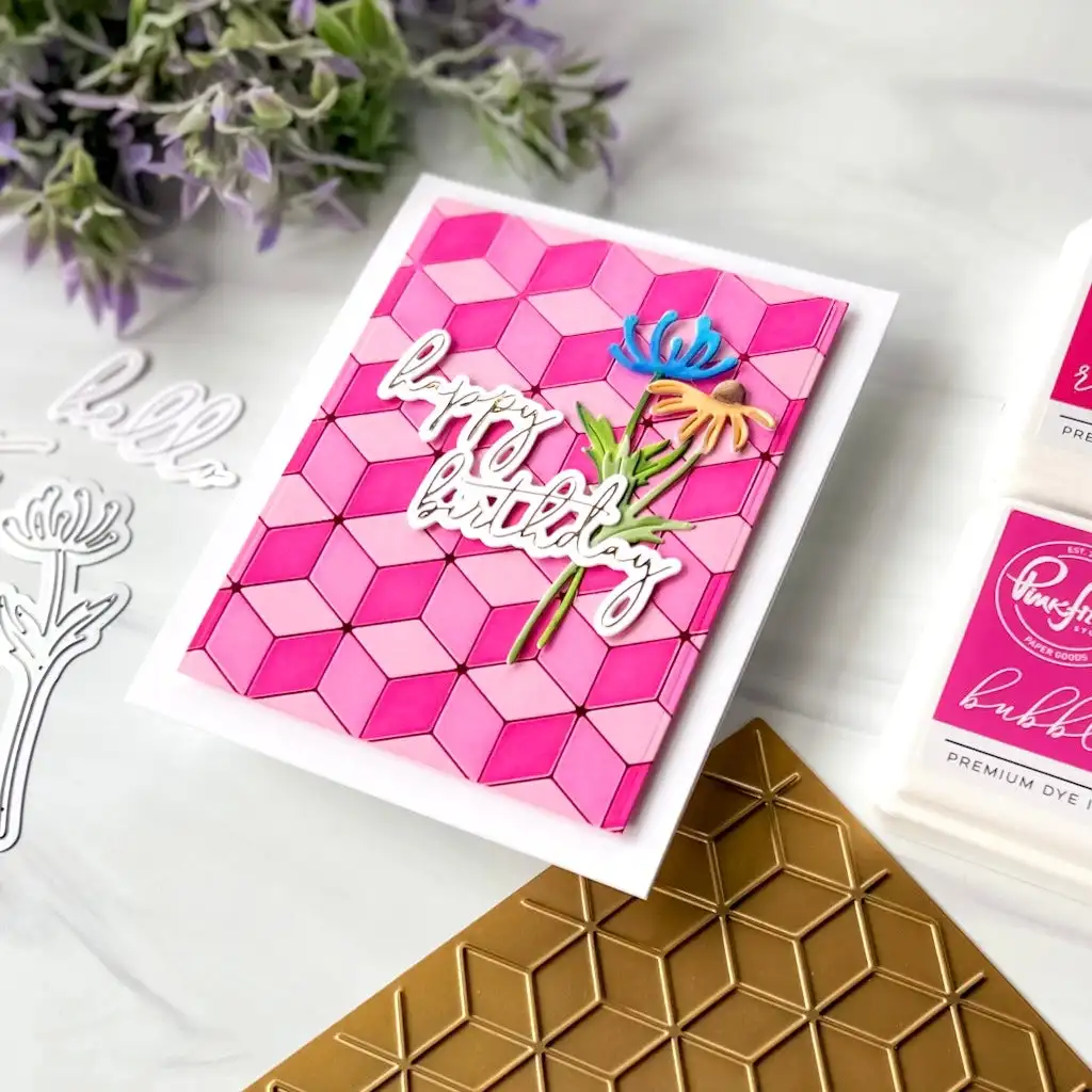 Новинка 2022 весенние геоблоки твердые Горячие трафареты для пластин из фольги