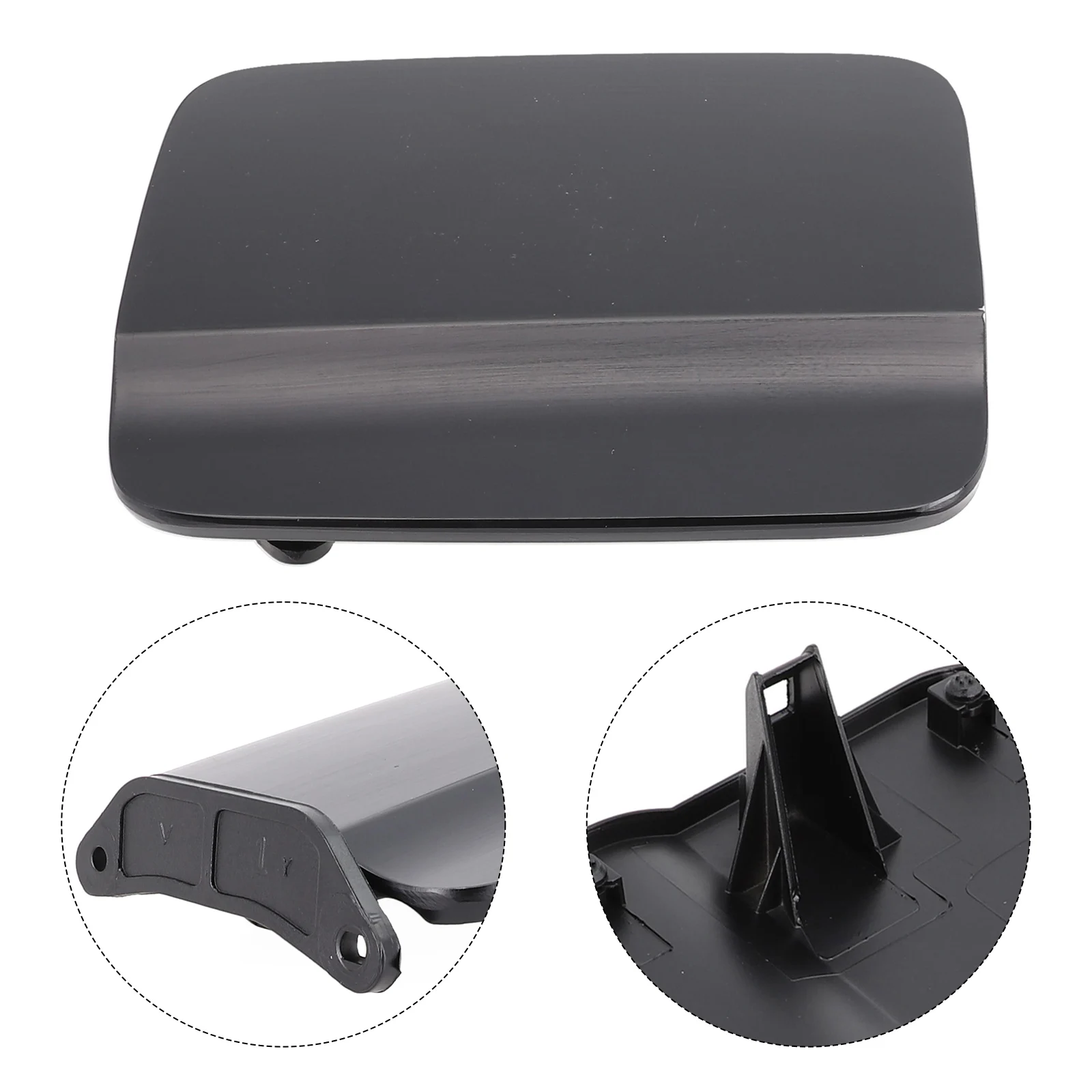 

Practical Fuel Door Cap Cover 1pcs 69510-1E001 ABS Material Accessories Direct Replacement For Accent Verna 4DR