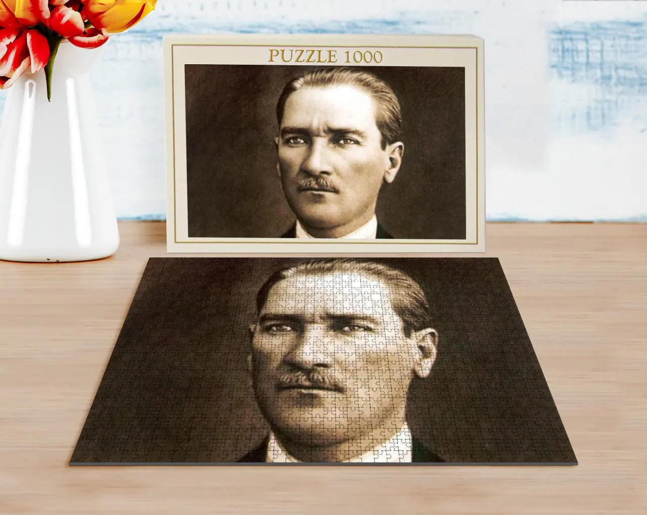 

BK Home Ataturk разработан 1000 шт. Профессиональный пазл-5