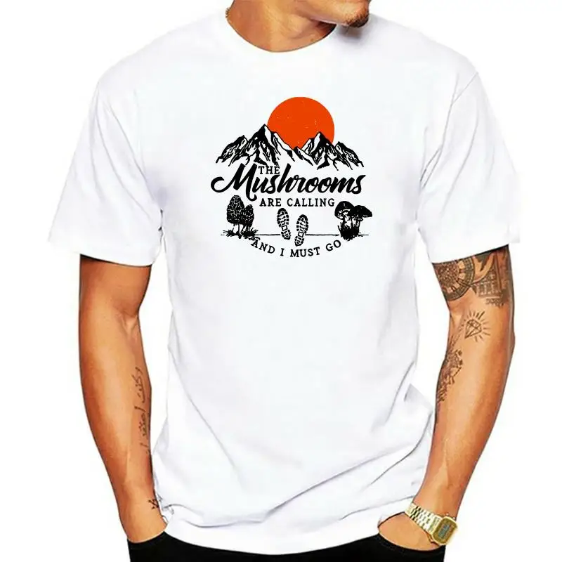 

Men'S The Mushrooms Are Calling T-Shirt Size S-3Xl Superior Quality Tee Shirt