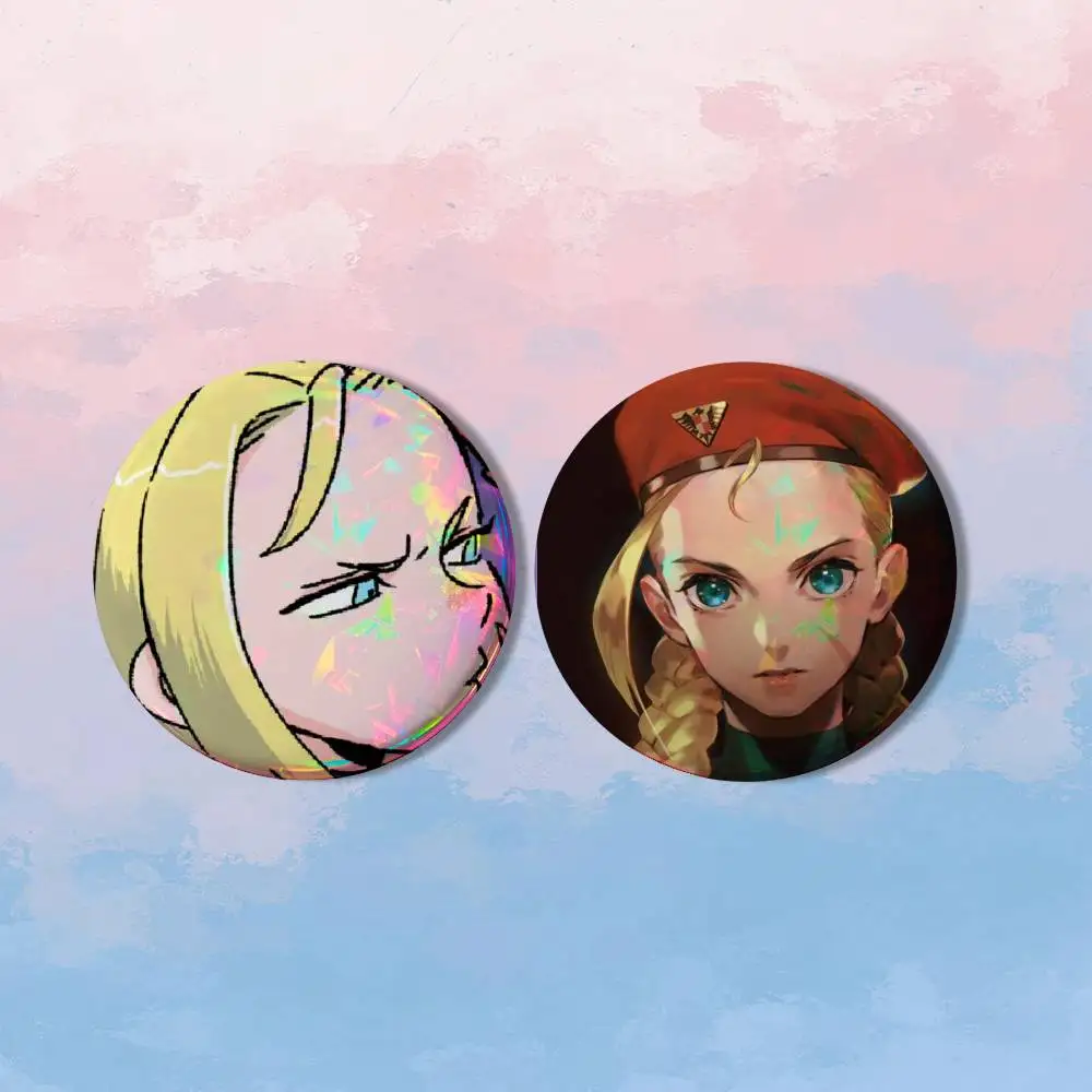 Набор из 2 значков M-My Hero Academia Eri Cute: круглые мультяшные броши и акриловые значки-пуговицы для рюкзаков и курток, коллекционные подарки (art.: 3920dba89f0ff) - 3920dba89f0ff