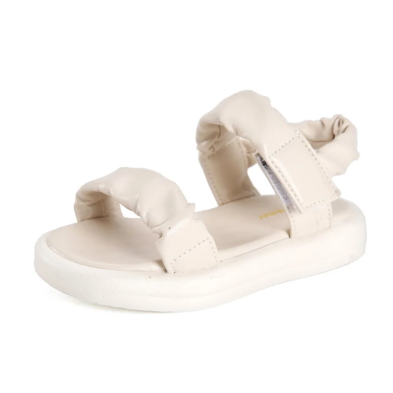 Детская нескользящая обувь на платформе для девочек сандалии новинка 2022 летняя