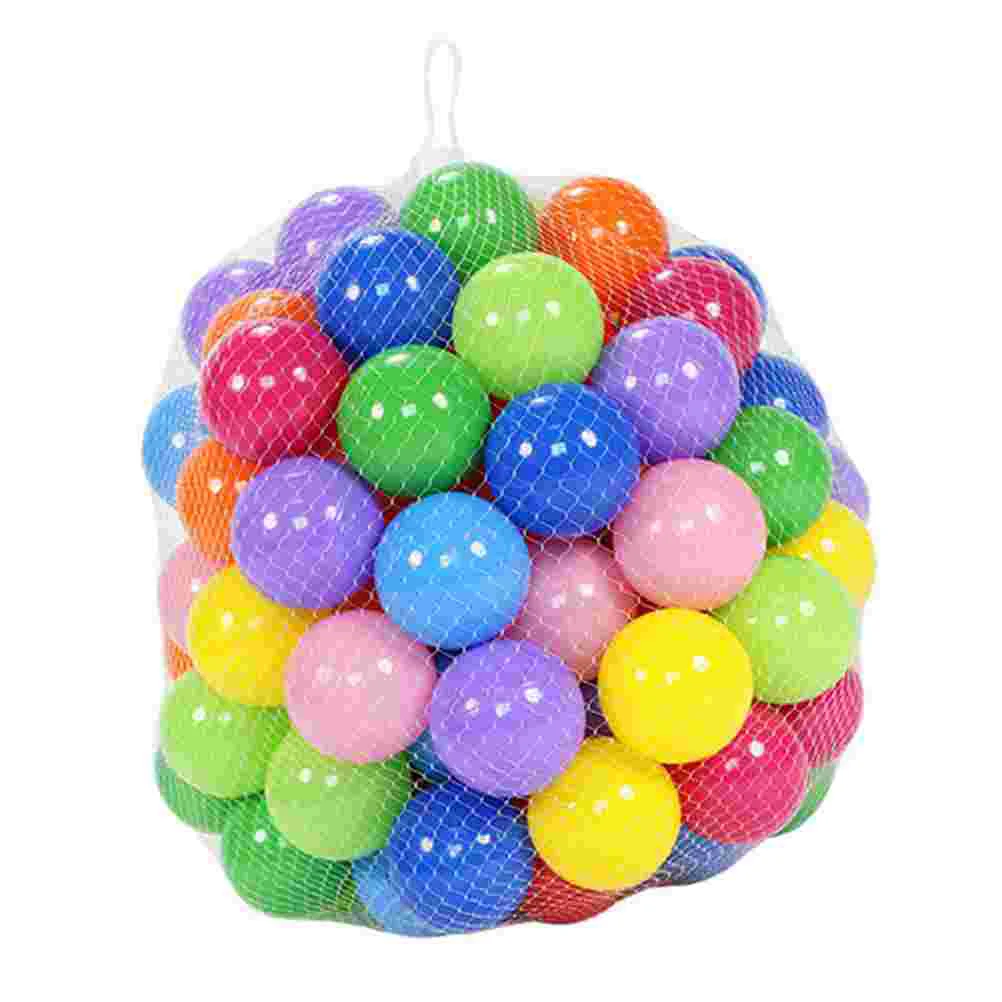 

50 Pcs Children's Ocean Ball Kids Tents Indoor Colorful Toy The Fence Environmental Protection Pe Toddler