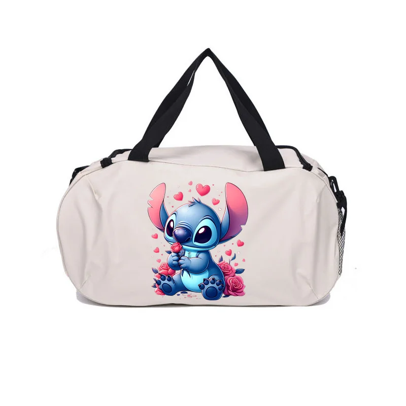 Женские сумки Stitch Disney дорожная сумка милая вместительная дамская сумочка с