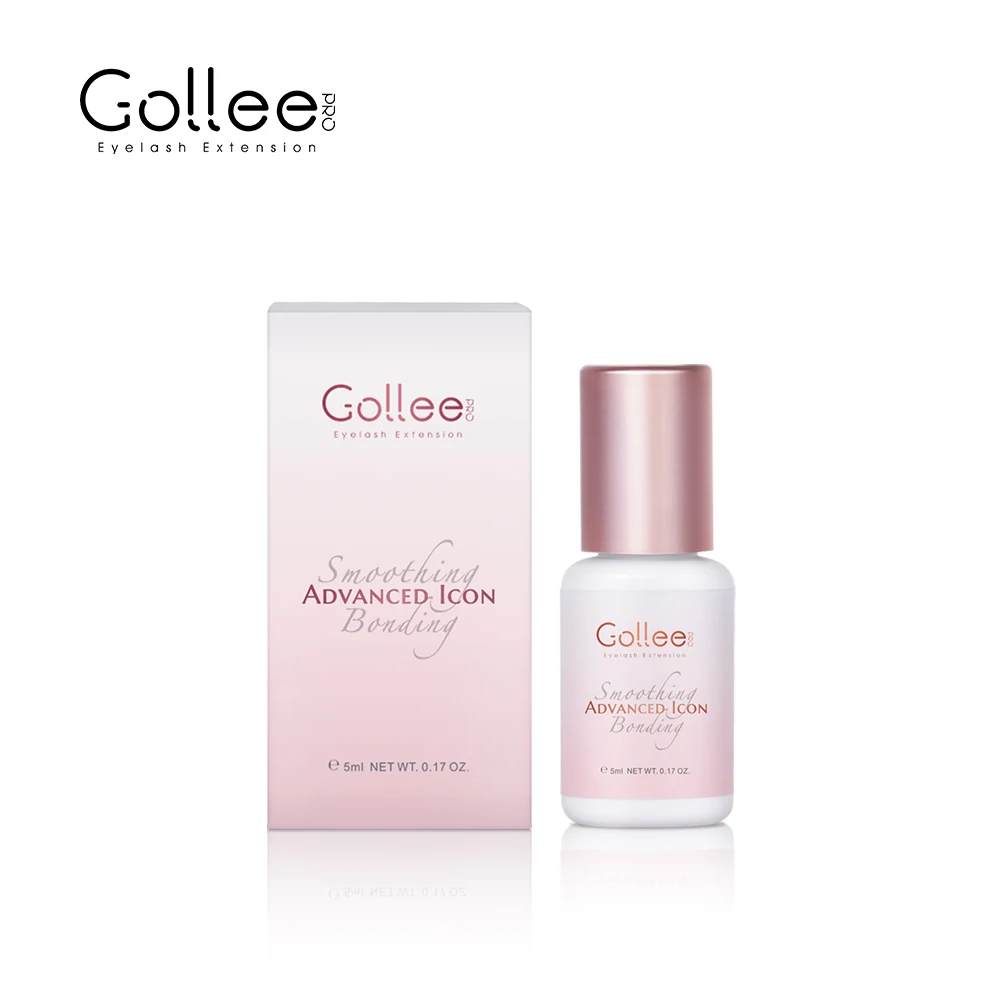

Клей для наращивания ресниц Gollee, 5 мл, прозрачный клей Eyebrown, клей для объема индивидуальных ресниц, розовый гелевый клей, частный логотип