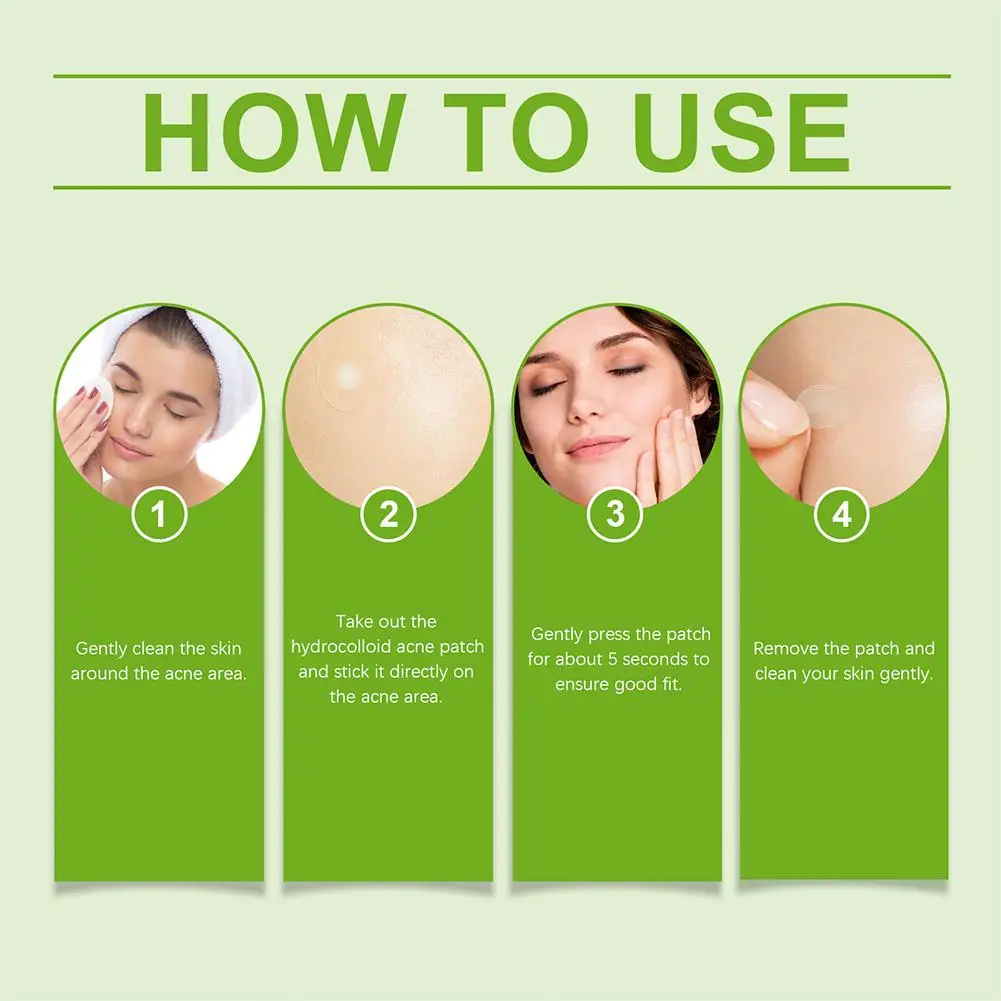 Новинка высококачественные Гидроколлоидные патчи для прыщиков дневного и
