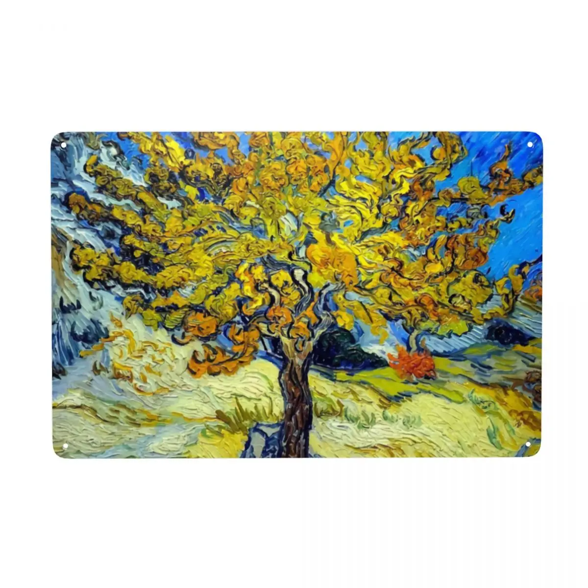 

Винтажная живопись Винсента Ван Гога, знаки из тутового дерева, винтажная живопись на заказ, металлические таблички для паба, кафе, двора, му...