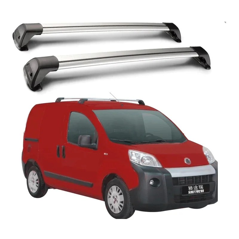 2 шт. для Citroen Nemo 5 дверного фургона 2008 - 2013 (фиксированная точка) рейка на крышу
