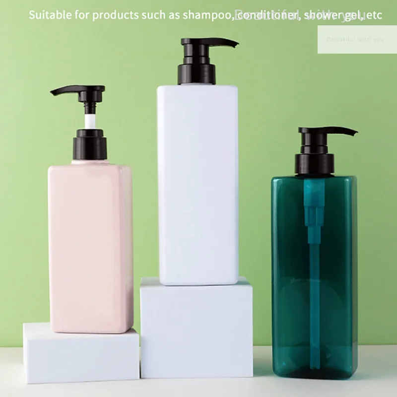 1 шт. 400 мл квадратный дозатор мыла водонепроницаемые этикетки многоразовая