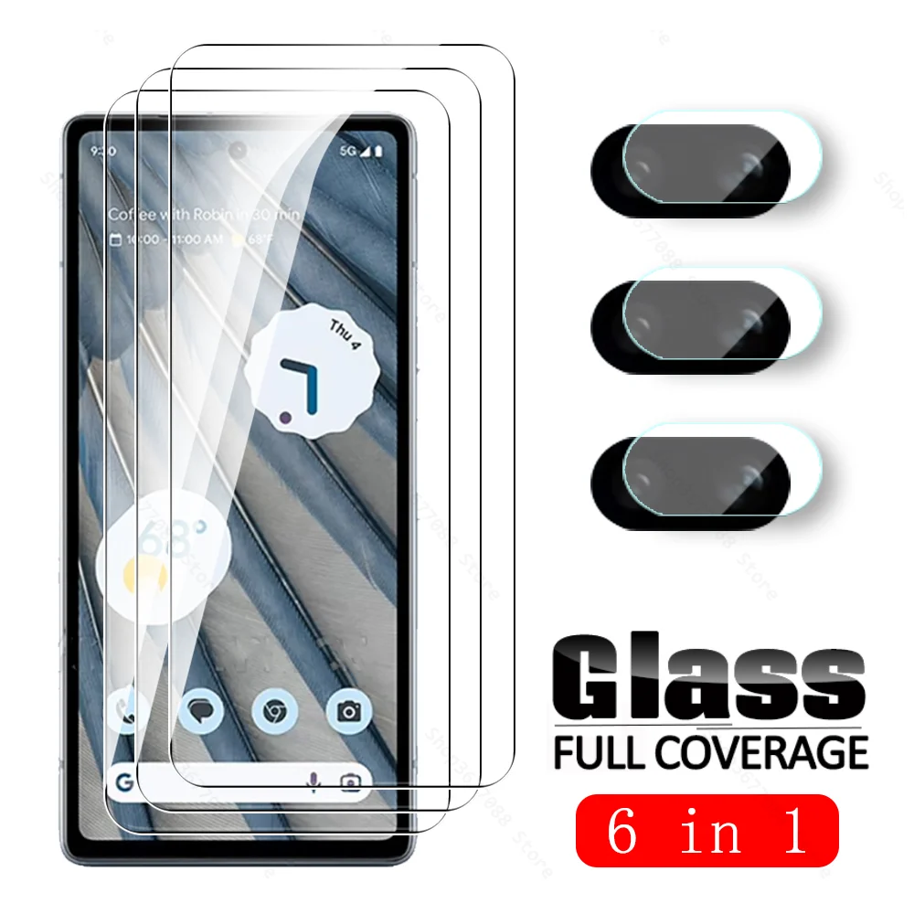 Защита экрана камеры 6To 2 для Google Pixel 7a 7 6a 6 5G Googe Pixel7 A Pixel7a Pixel6 Pixel6a