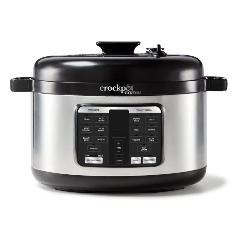 

6-Qt Oval Max Pressure Cooker, Stainless Steel