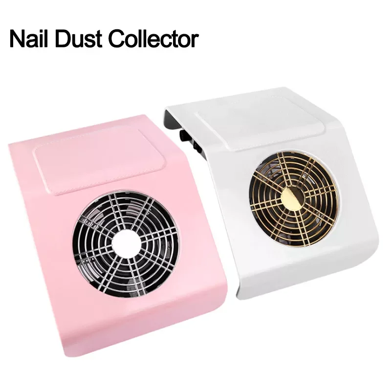 

2022NEW Powerful Nail Dust Collector Adjustable Suction Vacuum Cleaner With Dust Bag Professional Manicure Tool Nail Salon Equim