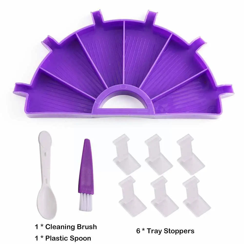 

Палитра с 6 ячейками, набор лотков большой емкости, пластина для маникюра, художественные пластины, точка H7r8