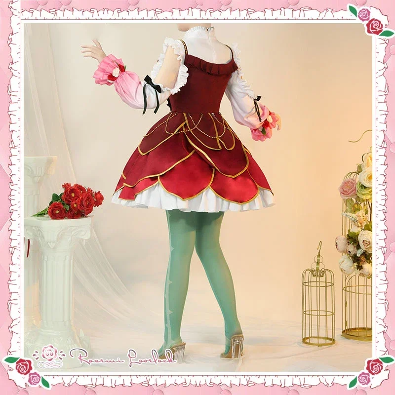 Костюм для косплея Rosemi Lovelock одежда OBSYDIA Vtuber женское милое платье униформа