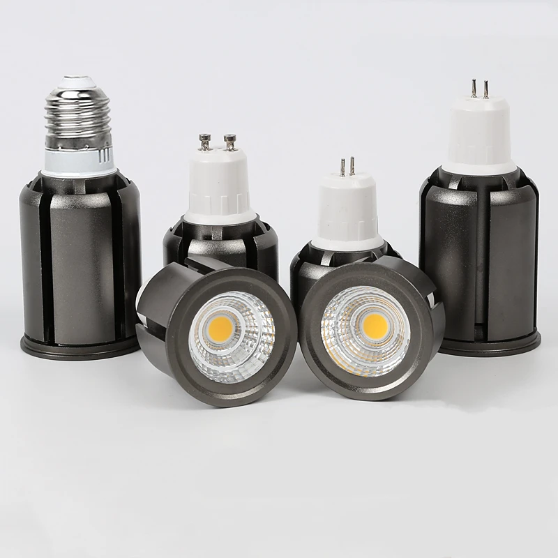 

Super Bright Dimmable GU10 GU5.3 E27 COB 7W 10W 12W LED Bulbs Lamp AC110V 220V LED Spotlights Warm White/Cold White LED Lighting