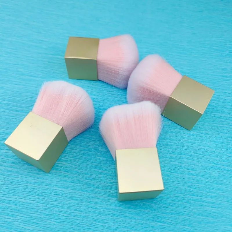 

Square Makeup Brush Portable Makeup Brush Soft Foundation Cosmetics Powder Blusher Brush Powder Brush Tools Nail Dust Brush