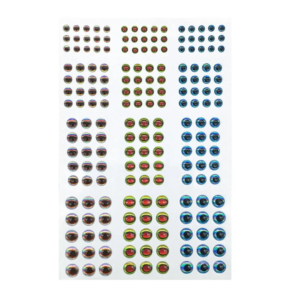 183 шт. голографические 3d-приманки для ловли рыбы 3 мм 4 5 6