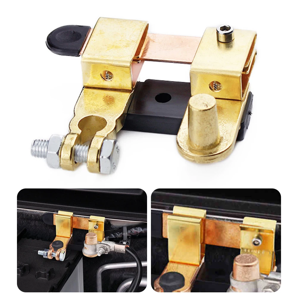 

Top Post Knife Blade Master Switch 12V/24V Battery Disconnect Switch Isolator Power Cut Off for Marine Car Boat RV ATV Car Tool
