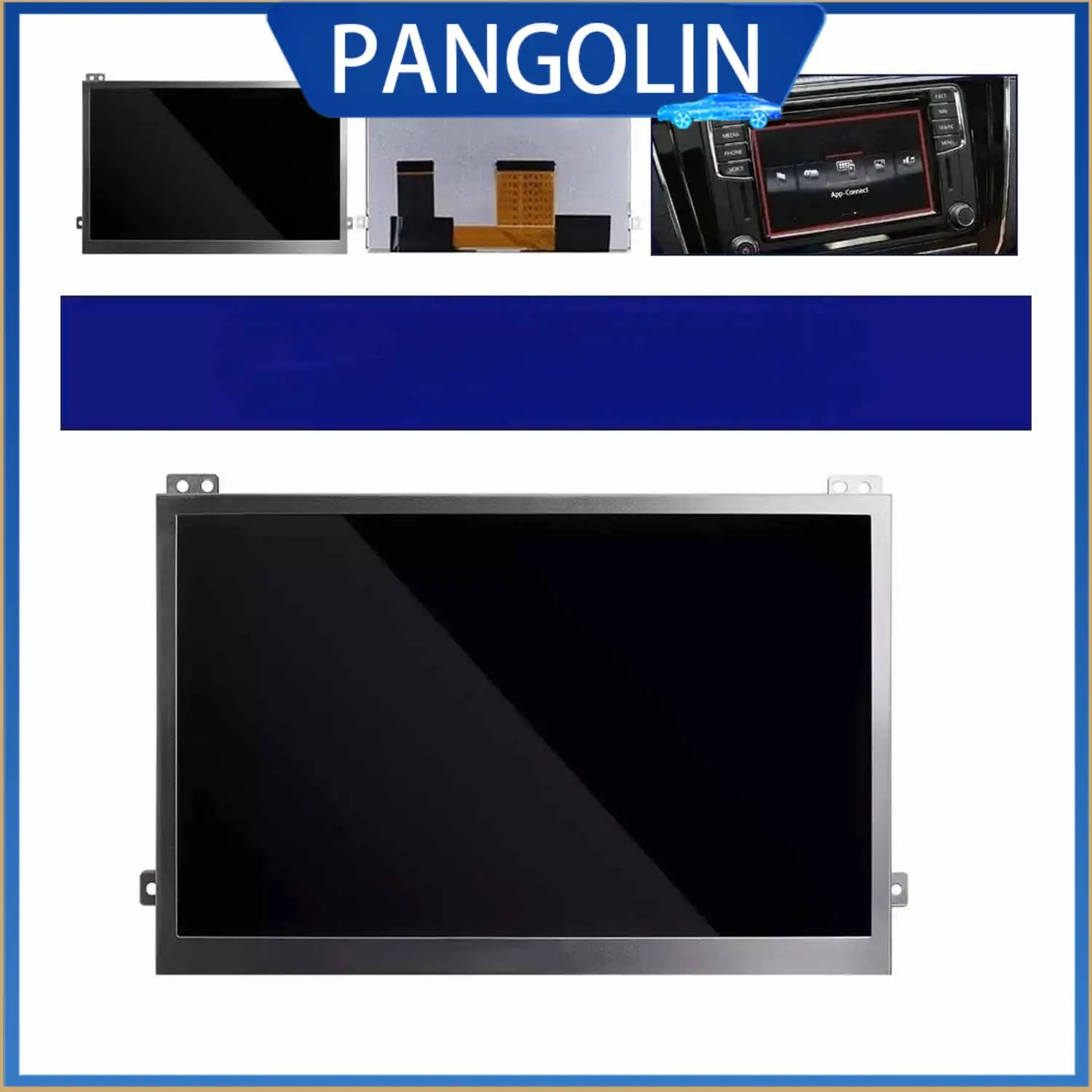 

PANGOLIN 6,5-дюймовый ЖК-дисплей с сенсорным экраном в сборе для VW MIB STD2 680 200 Radio 5C0 035 684 5C0035684 MIB2 Skoda Octavia Yeti