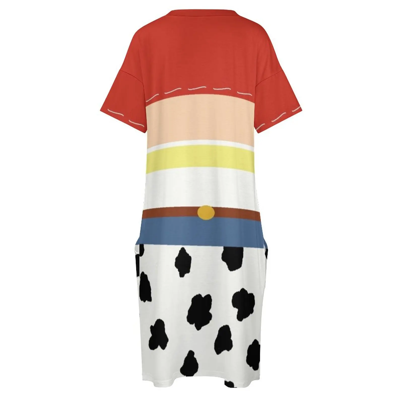 Свободное карманное платье The Yodeling Cowgirl элегантное вечернее для женщин 2025 года