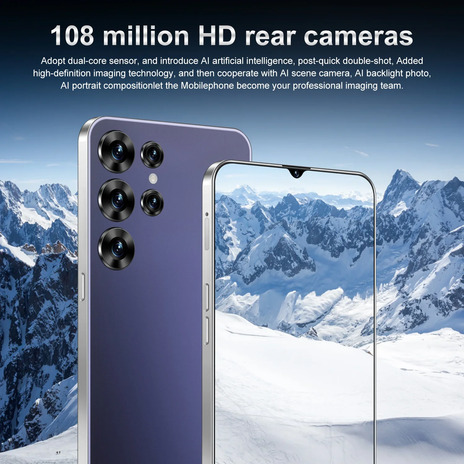 Новинка 2025 года смартфон S25 Ultra оригинальные мобильные телефоны 7 3 дюйма Celulares Android