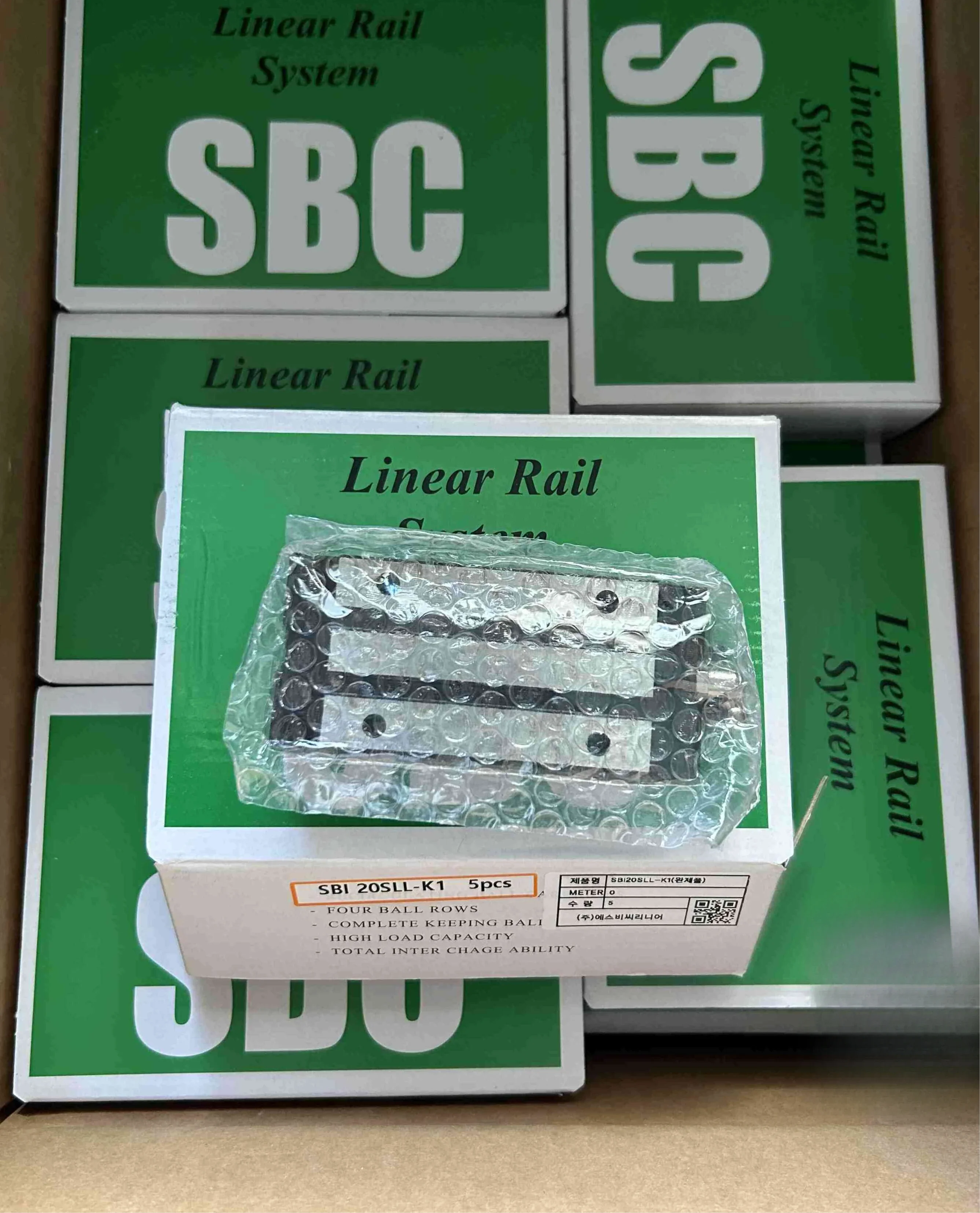 SBI15 20 25 30 35 45 55 65FL FLL SL SLL Корейский слайдер SBC SBG