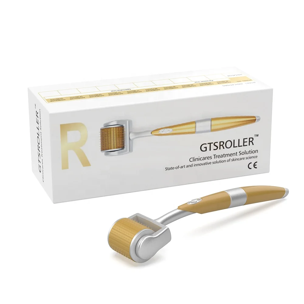 

Hot Sell ZGTS 192 Microneedle Derma Roller Pigment Acne Spot Wrinkle Removal For Skin Rejuvenation Face Or Body Skin Care Use