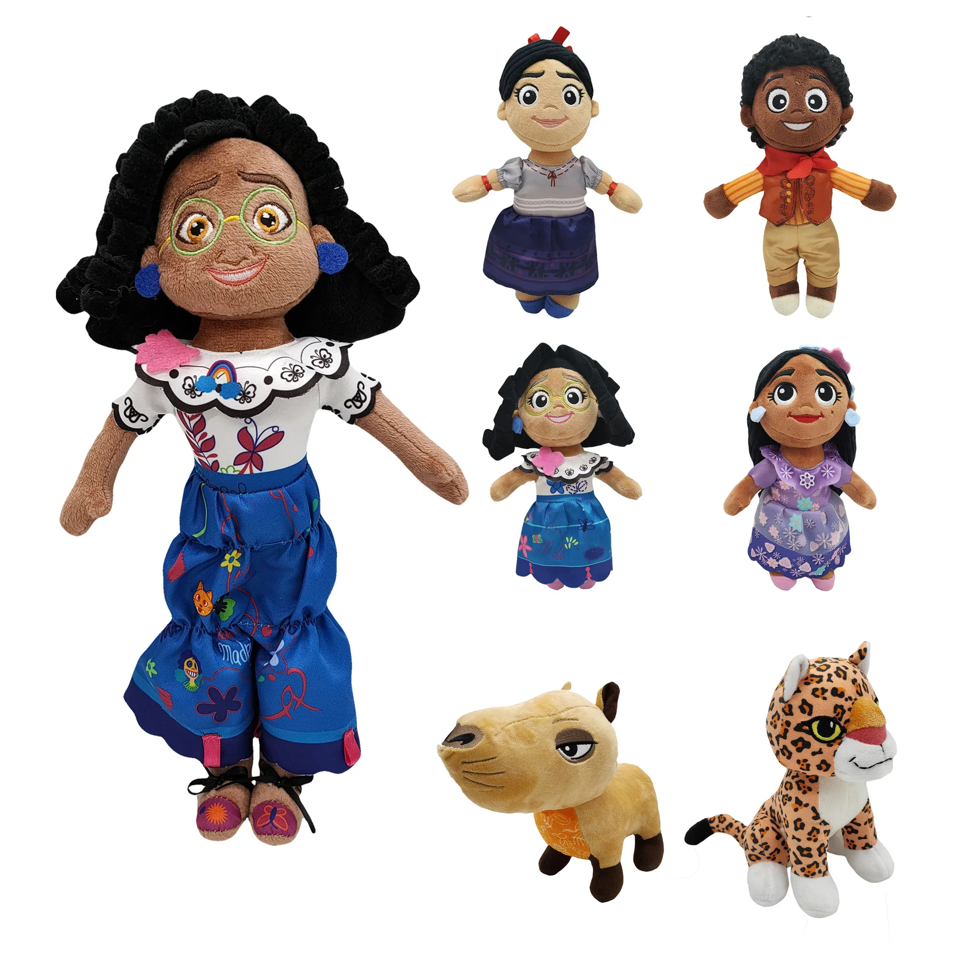 

25-30CM Disney Encanto Mirabel Abuela Alma Action Figure Plush Kawaii Isabella Louisa Plushies Doll Toys for Kids Girls Gifts